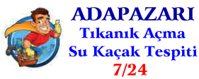 Adapazarı Su Tesisat&ccedil;ısı